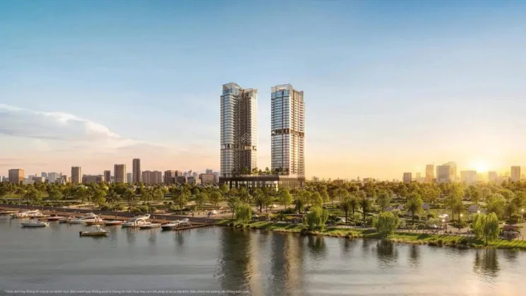 Không gian ven sông khu vực Vlasta Premier Phú Thuận